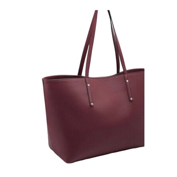 INC International Concepts Women's Zoiey 2 1 Tote Red Size Regular